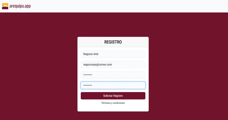 Paso 1: Regístrate en la Plataforma (30 segundos)
