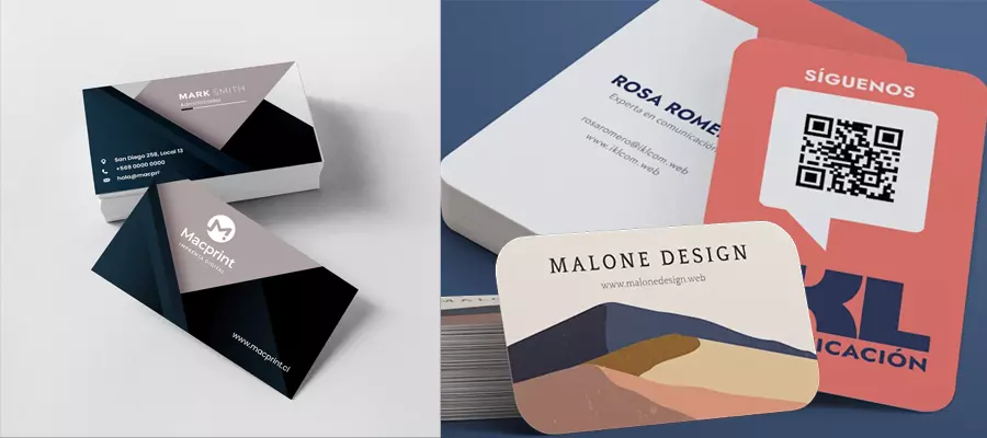 Diseño de tarjetas de presentación