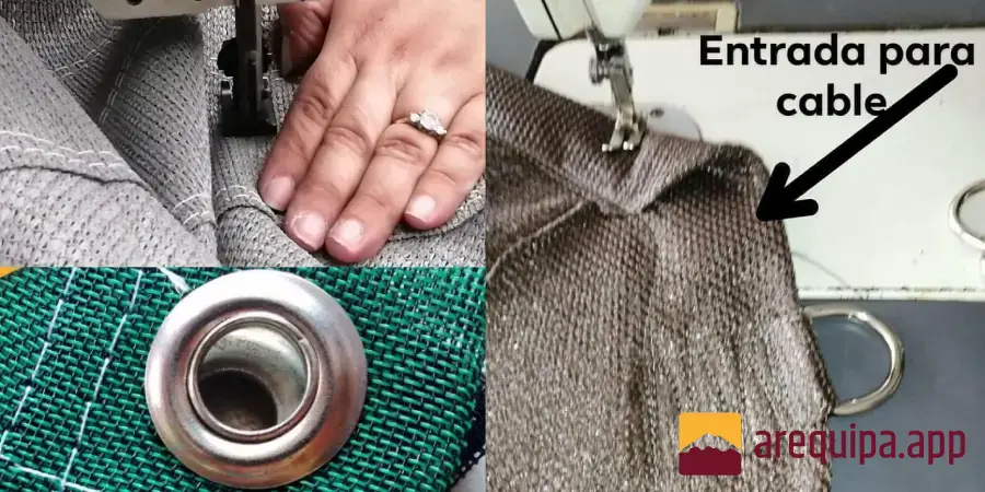 Confección de mallas Raschel en Arequipa