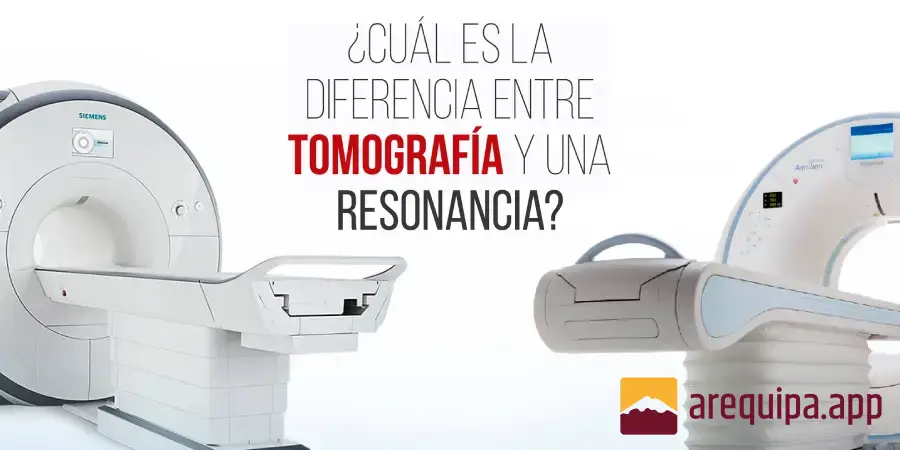 Diferencias entre tomografía y resonancia magnética